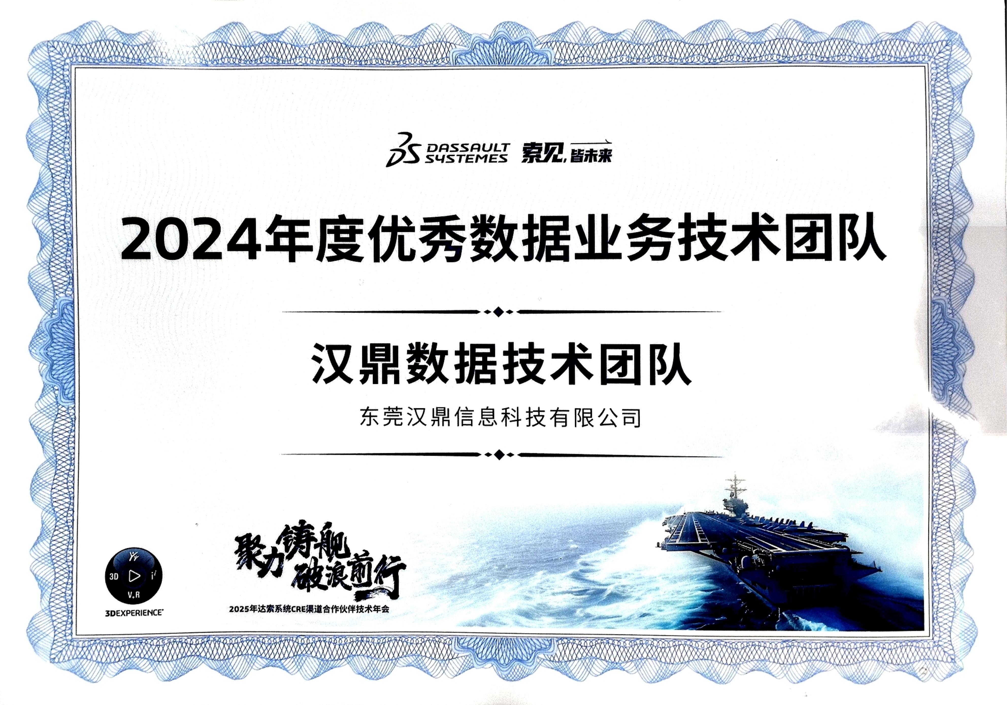 2024年度优秀数据业务技术团队